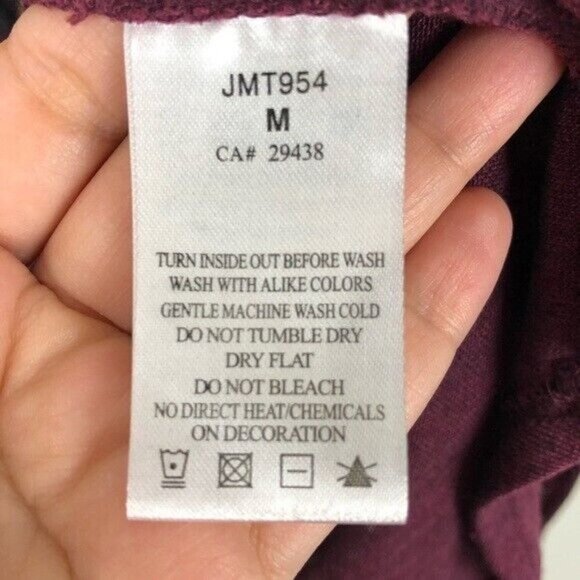 Miss Me Sequined Snake Print Long Sleeve Top Purple Blouse Size M - Picture 6 of 8